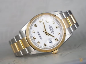 Rolex Datejust  36mm Polar White dial