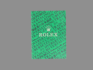 Rolex Oyster Booklet