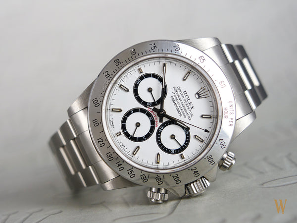 Rolex daytona 2024 16520 white dial