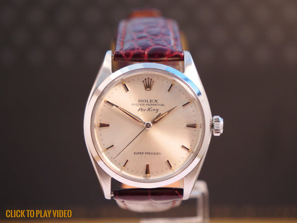 Rolex Air king 5500 with original Rolex papers – The Watch Collector