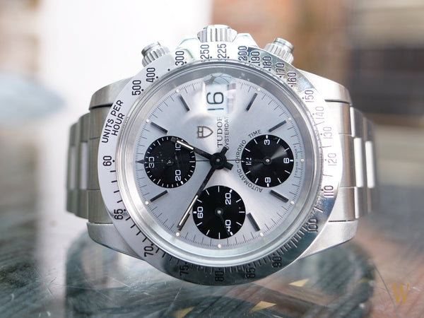 Tudor Big Block Chronograph Box and Papers The Watch Collector