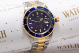 Rolex Submariner 16613 18ct gold and stainless steel sold