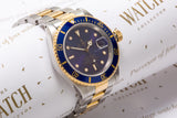 Rolex Submariner 16613 18ct gold and stainless steel sold
