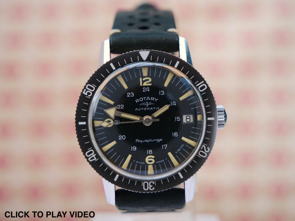 Rotary automatic hot sale divers watch