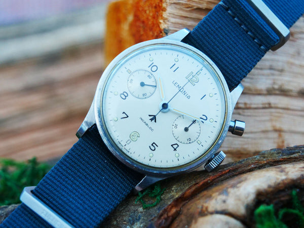 Vintage discount lemania chronograph