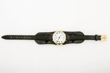 Omega 9ct Gold trench watch sold
