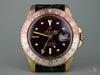 Rolex GMT-Master 18ct gold Nipple Dial Root Beer