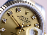 Rolex Ladies datejust ref 69173 Diamond Dial With Papers