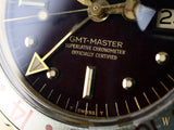 Rolex GMT-Master 18ct gold Nipple Dial Root Beer