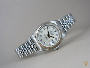 Rolex Ladies Datejust factory diamond dial