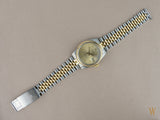 Rolex Gents Datejust 18ct Gold and Stainless Steel