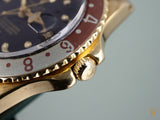 Rolex GMT-Master 18ct gold Nipple Dial Root Beer