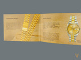 Rolex Day-Date Booklet 1988