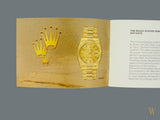 Rolex Day-Date Booklet 1988