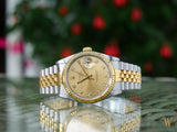 Rolex Datejust Gents 36mm Factory Diamond Dial