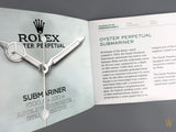 Rolex Submariner Date Booklet 2016