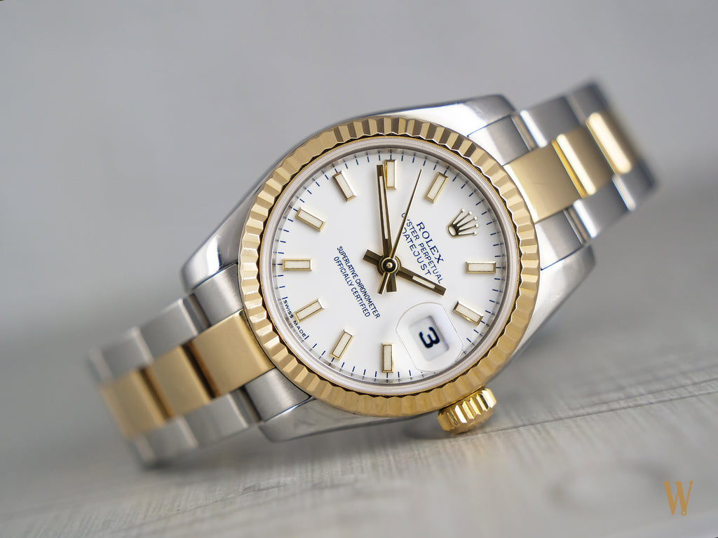 Rolex Lady Datejust 28mm Stainless Steel and Yellow Gold