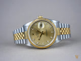 Rolex Datejust Gents 36mm Factory Diamond Dial