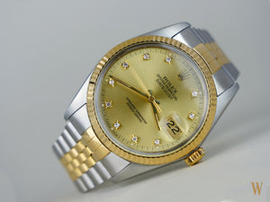 Rolex Gents 36mm Datejust Diamond Dial