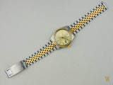 Rolex Gents Datejust 18ct Gold and Stainless Steel