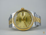 Rolex Gents 36mm Datejust Diamond Dial