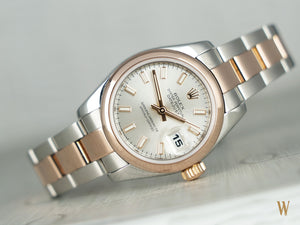 Rolex Ladies Datejust 26mm Stainless Steel and Rose Gold