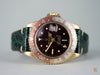 Rolex GMT-Master 18ct gold Nipple Dial Root Beer