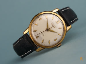 Longines Vintage Cal 19.4S Solid 9ct Gold Dress Watch