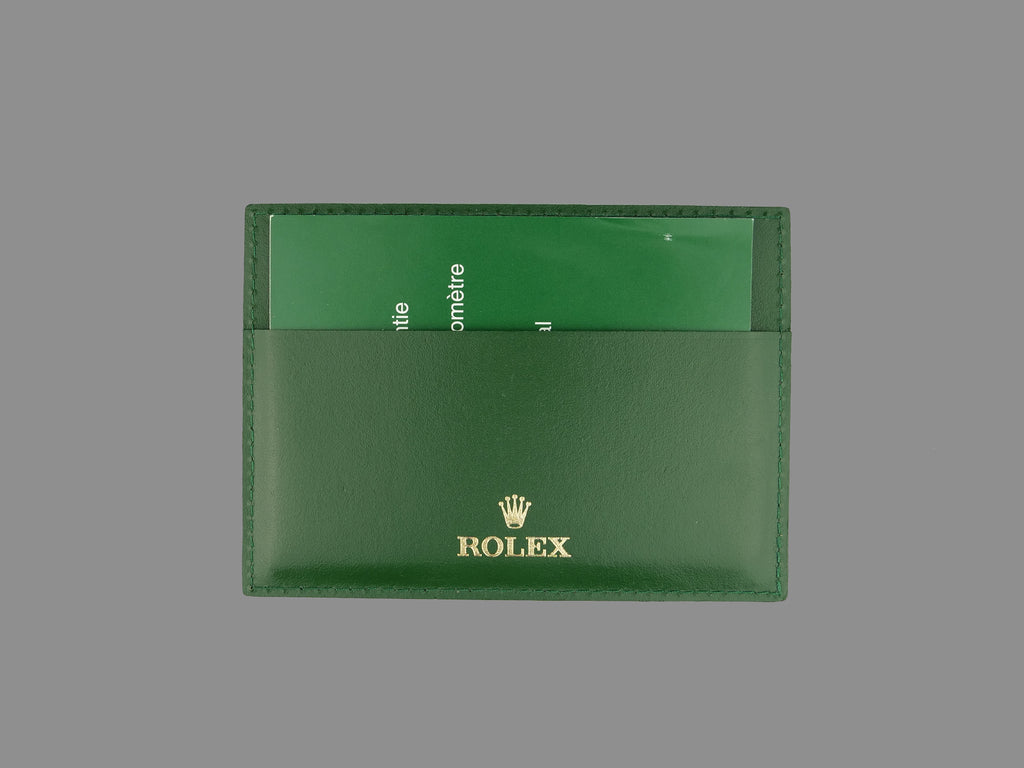 Rolex Card Holders The Watch Collector