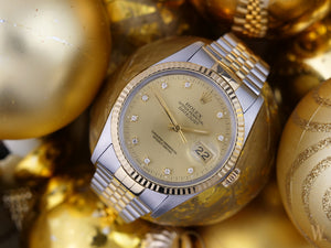 Rolex Gents 36mm Datejust Diamond Dial