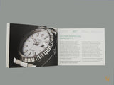 Rolex DateJust Booklet 2012 German Language