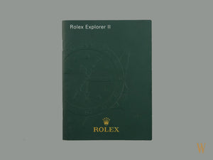 Rolex Explorer II Booklet 2010 Italian Language
