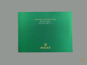 Rolex DateJust Booklet 2014 French Language
