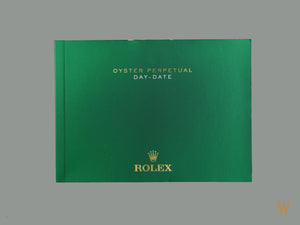 Rolex DayDate Booklet 2016 German Language