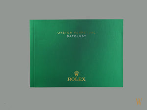 Rolex DateJust Booklet 2015 Italian Language