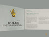 Rolex Oyster Perpetual Date 2016 English Language
