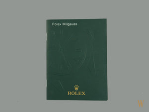Rolex Milgauss Booklet 2008 German Language
