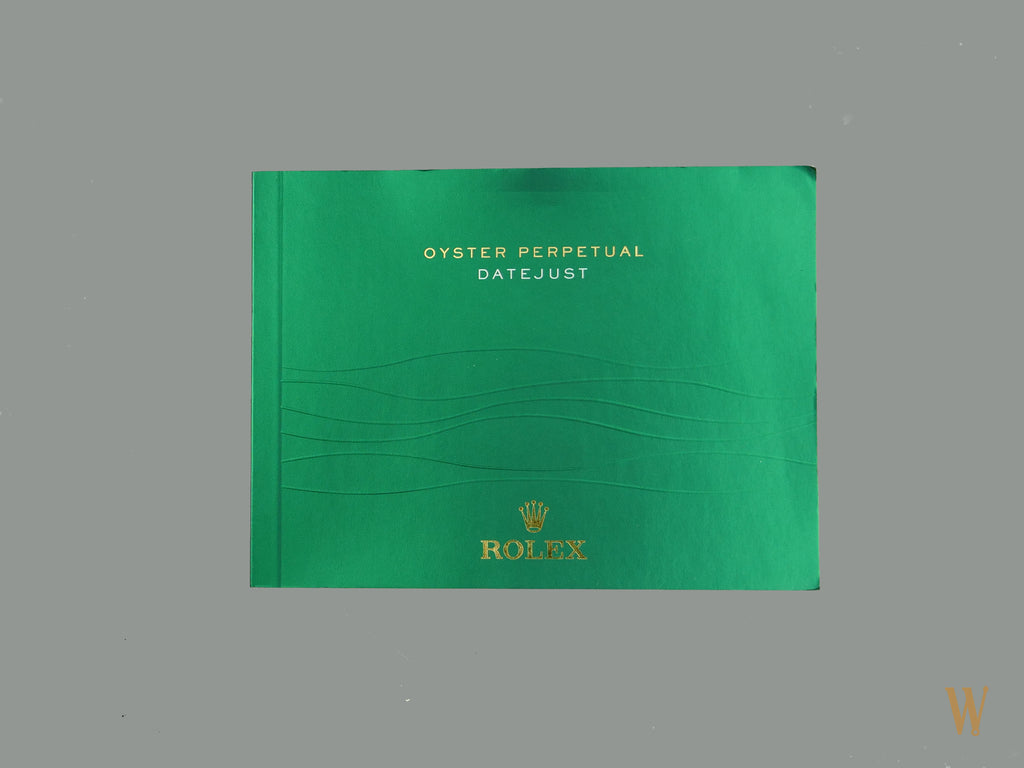 Rolex DateJust Booklet 2014 German Language The Watch Collector