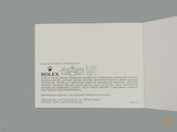 Rolex DateJust Booklet 2014 German Language