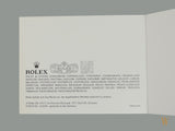 Rolex Oyster Perpetual Date Booklet 2015 German Language