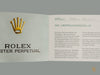 Rolex Oyster Perpetual Date Booklet 2015 German Language