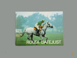 Rolex DateJust Booklet 1987 English Language