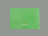 Rolex DateJust Booklet 1988 English Language