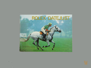 Rolex DateJust Booklet 1995 English Language