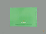 Rolex DateJust Booklet 1995 English Language