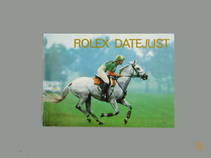 Rolex DateJust Booklet 1997 English Language