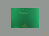 Rolex Explorer II Booklet 2015 Italian Language