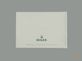 Rolex 'Your Rolex Oyster' Booklet 2001 English Language