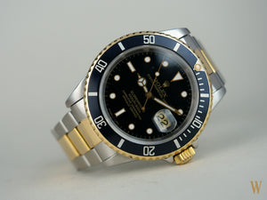 Rolex Submariner 16613 18ct Gold and Stainless Steel RARE“ Zubmariner “ Dial