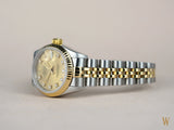 Rolex Ladies datejust ref 69173 Diamond Dial With Papers